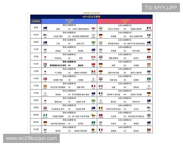 2026年世界杯赛程表详细时间安排及比赛日期全攻略